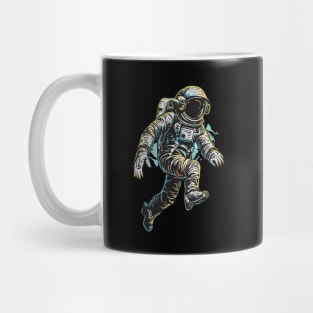 Colorfull Cartoon Astronaut Mug